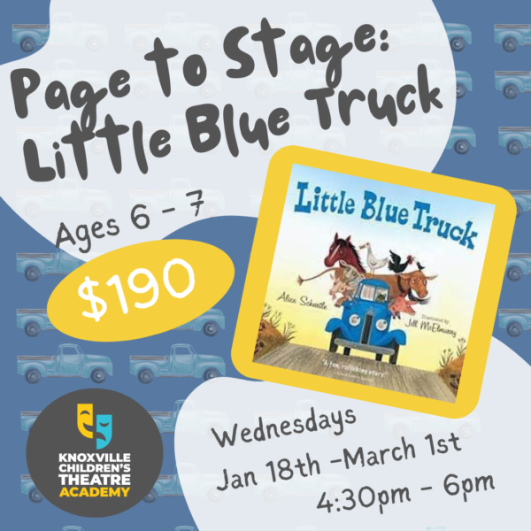 Page to Stage Little Blue Truck